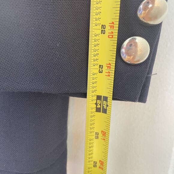 VTG Brooks Brothers Brooksgate Navy Blazer 40R Silver Buttons Preppy USA Ivy - Picture 6 of 14